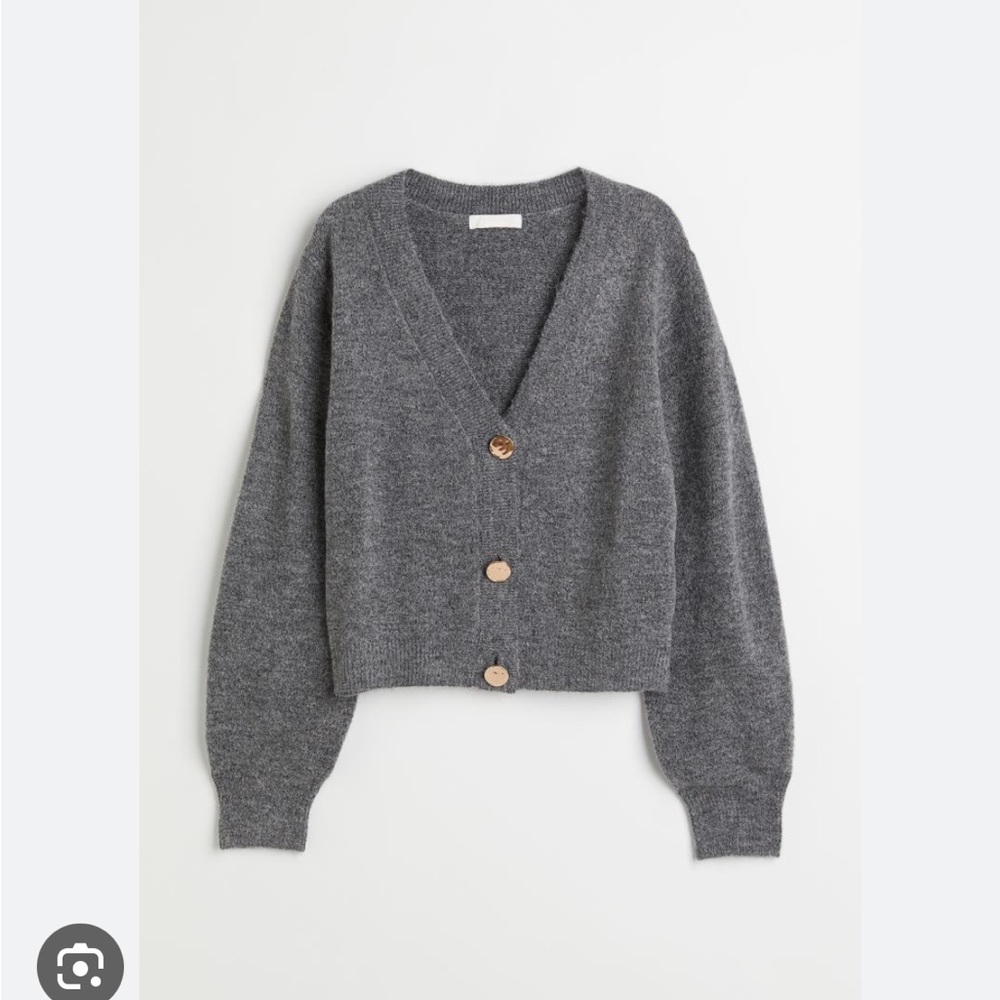 H&M RHINESTONE CARDIGAN